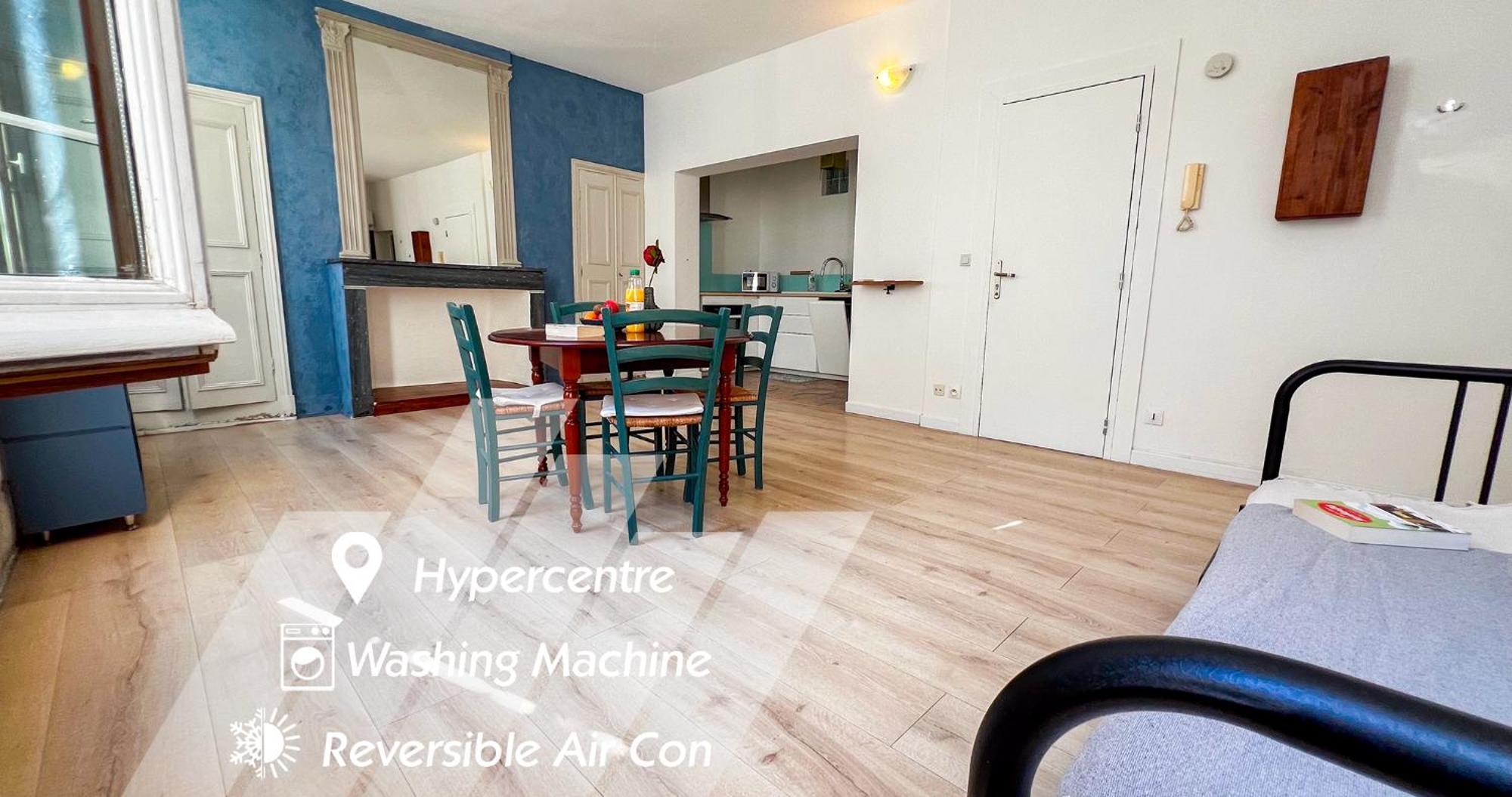 Ac - Hypercenter - Comfort And Space Appartement